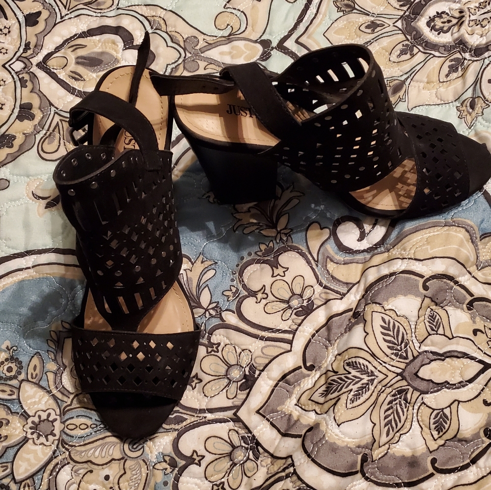 Heeled sandals